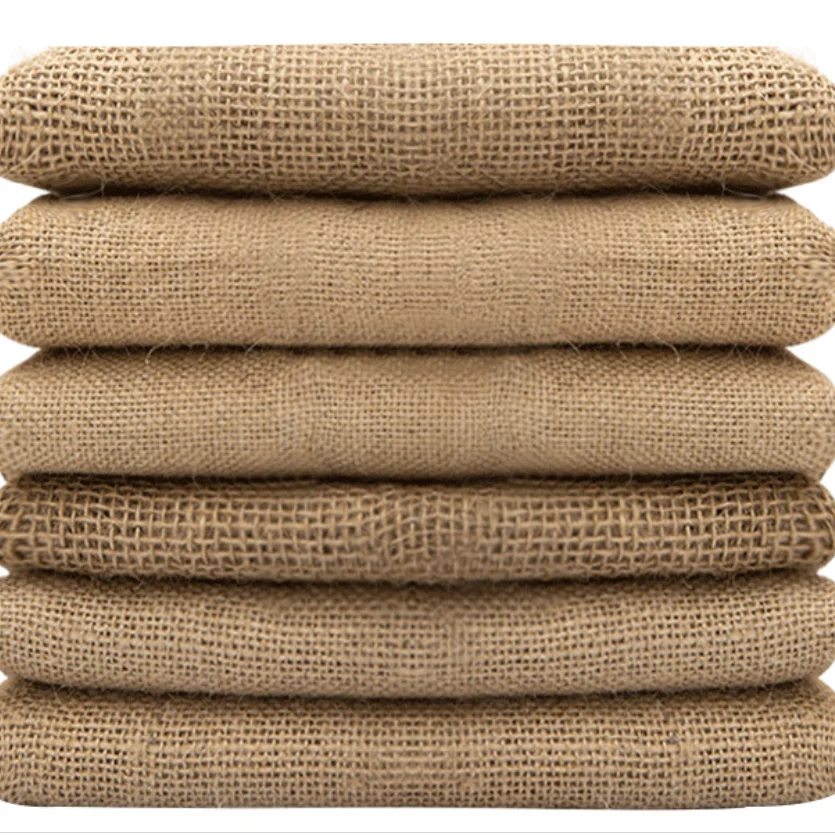 Недорогие рулоны джутовой ткани, рулон для упаковки цветов, декоративные поделки, тканевая сумка для покрытия Gsm технологии