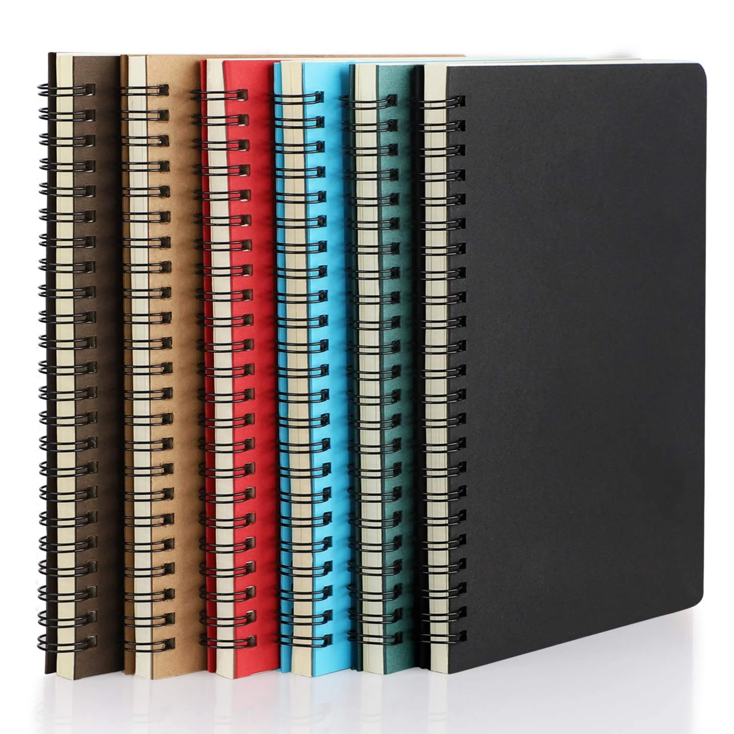 School Notebook Wholesale Hard Cover Sketchbook Spiral Notebook A5 With