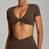 Bra+Dark brown