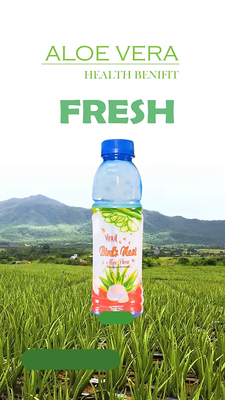 Vietnam Fresh Squeezed 1.5l Big Bottled Aloe Vera Premium Drink With