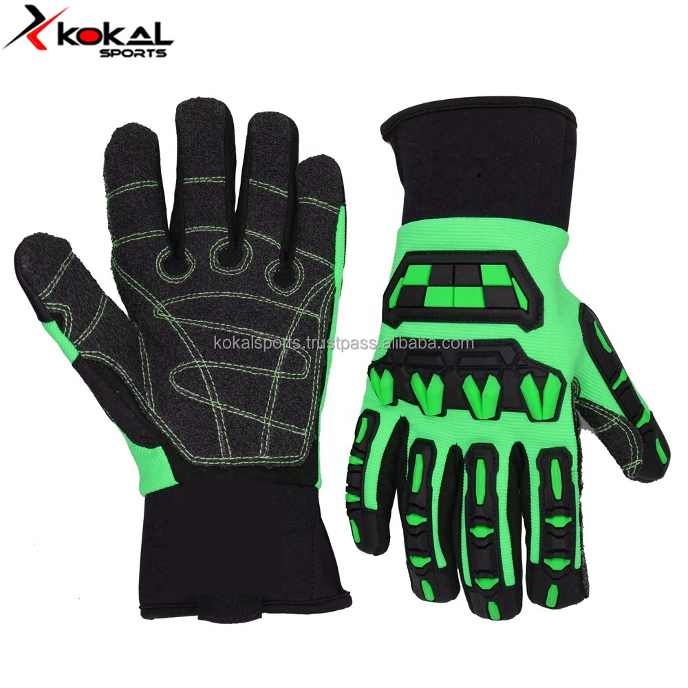 Kokal Impact-resistant Goatskin Cut Level 5 Gloves Van Goat Tpr Impact ...