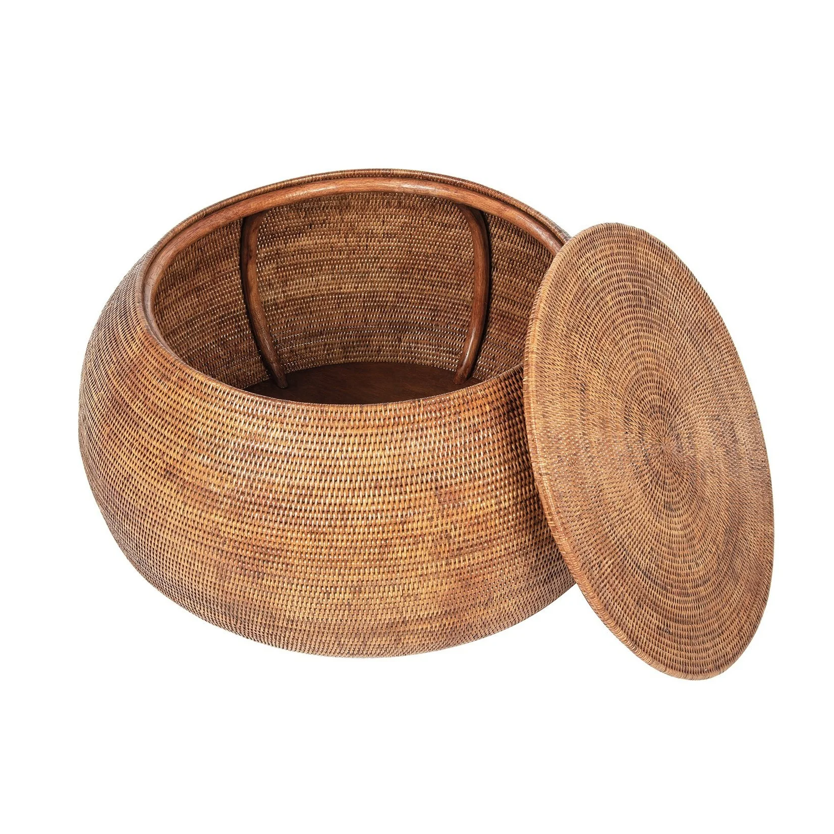 New Arrivals Wicker Rattan Coffee Table Living Room Furniture