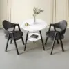 Black 1 table + 2 chairs