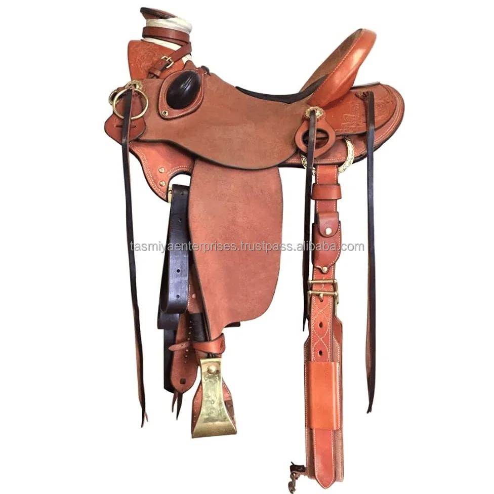 Best Selling Custom Design Saddle Western Pleasure Big Horn Show Horse