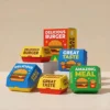 caja de hamburguesa