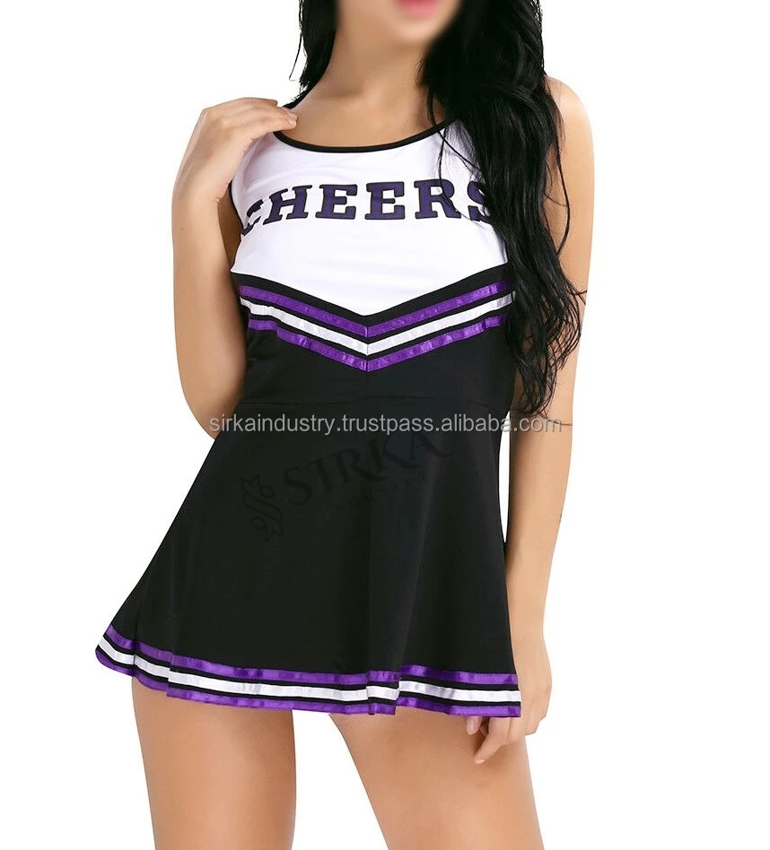 Cheer Uniform Sexy Girl School Cheerleader Outfit Stage Performance