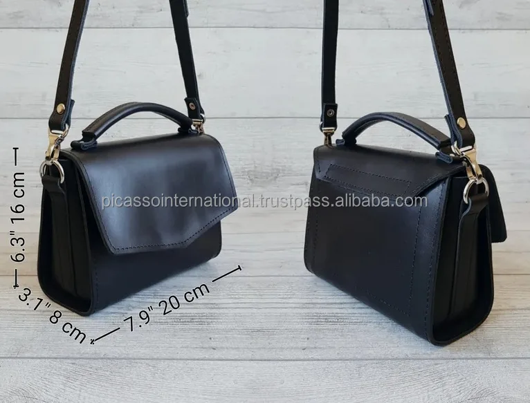 Trusted Exporter of Best Quality Hook and Loop Closure Type Elegant and Modern Design Genuine Leather Tote Hand Bag/Shoulder Bag