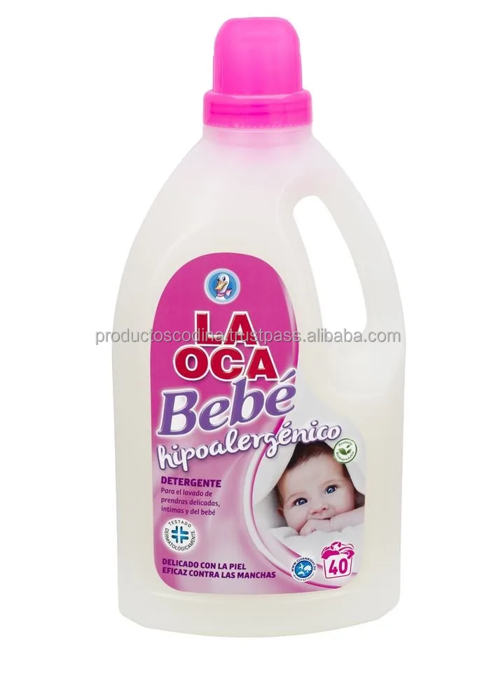 Hypoallergenic 'la Oca Bebe' Liquid Detergent Powder Professional