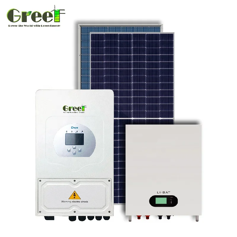 Complete Smart Solar Set off grid roof home energy system kit 10kw 15kw ...