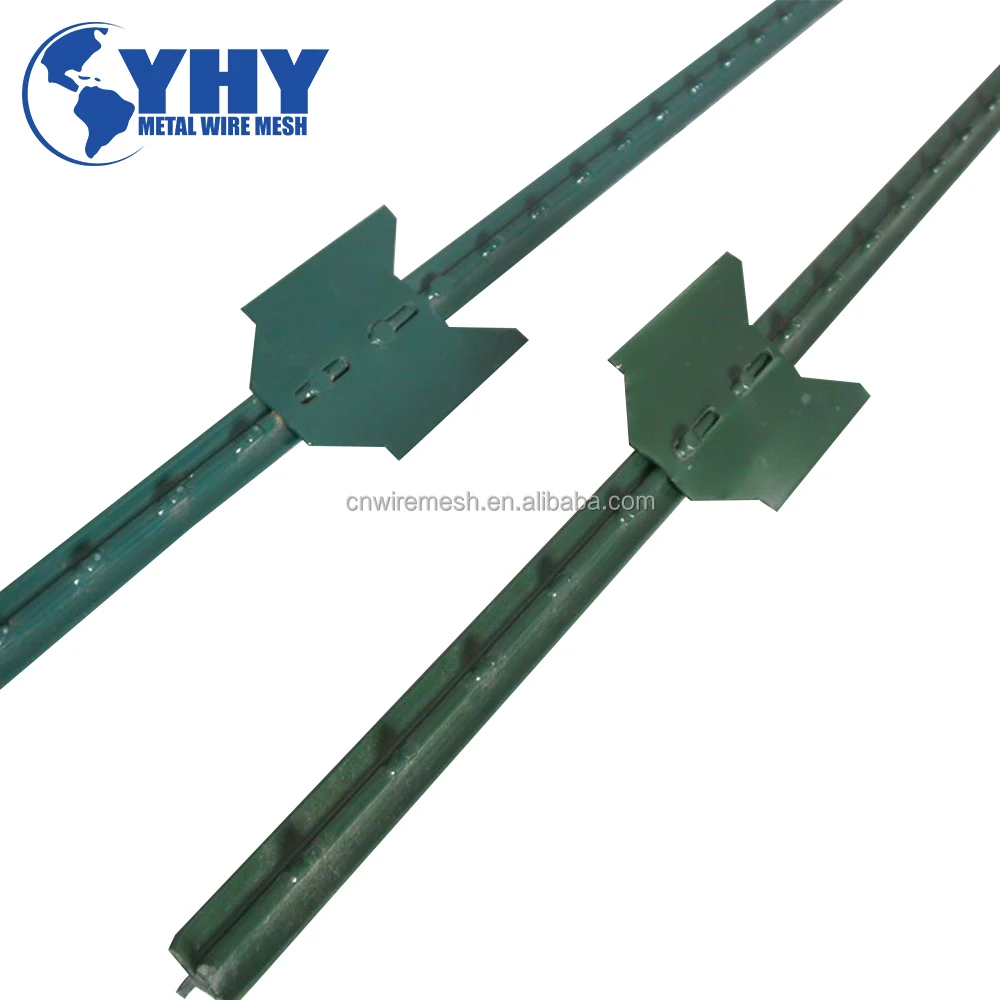 Light Duty 0.90 lb 6 ft  Studded T Post Used for Metal Farm Fence