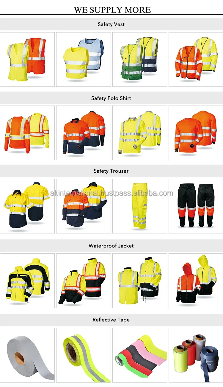 Reflective Mechanic Uniform Work Man Coverall Reflect Workwear Safety