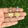 2.  Sky Blue Quartz, Pink Quartz and White Chalcedony