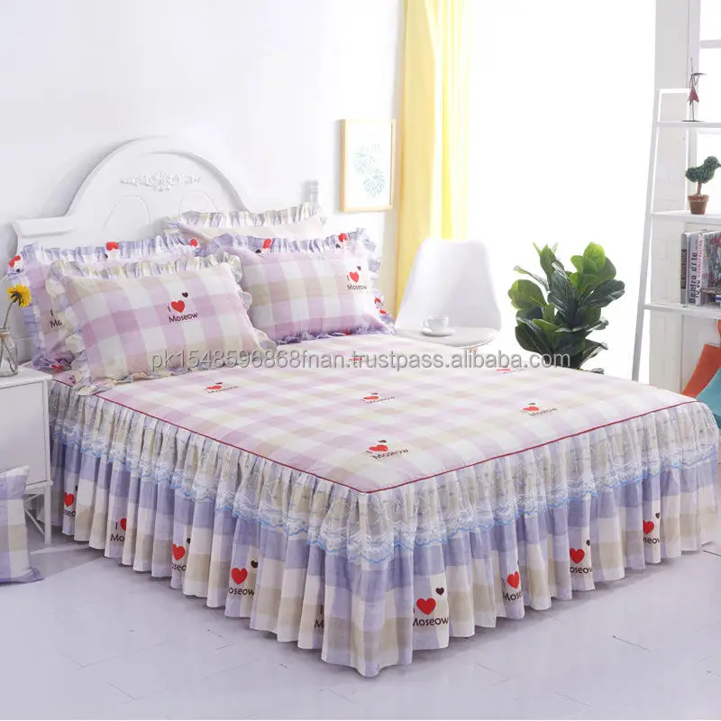2023 Soft Microfiber Pure Color Bed Fitted Sheet Sets Customized Bed