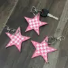 Pink & White Checkered