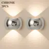 Silver 2 PCS Color
