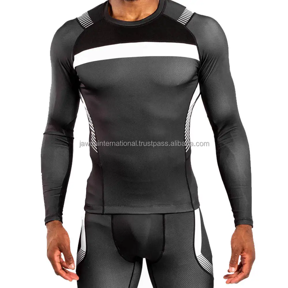 Dry Rash Guard Custom Made Latest Design Quick Dry Rash Guard Gym Clothing Mens Man ...