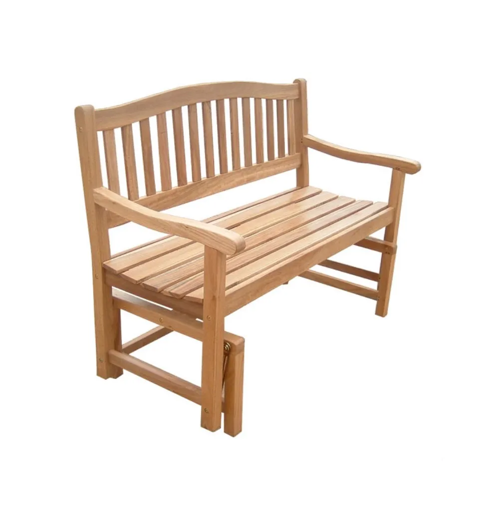 Customized Modern Solid Wood 3-Seater Bench Natural Traditional Design Living Room Furniture for Outdoor Parks Patios Schools