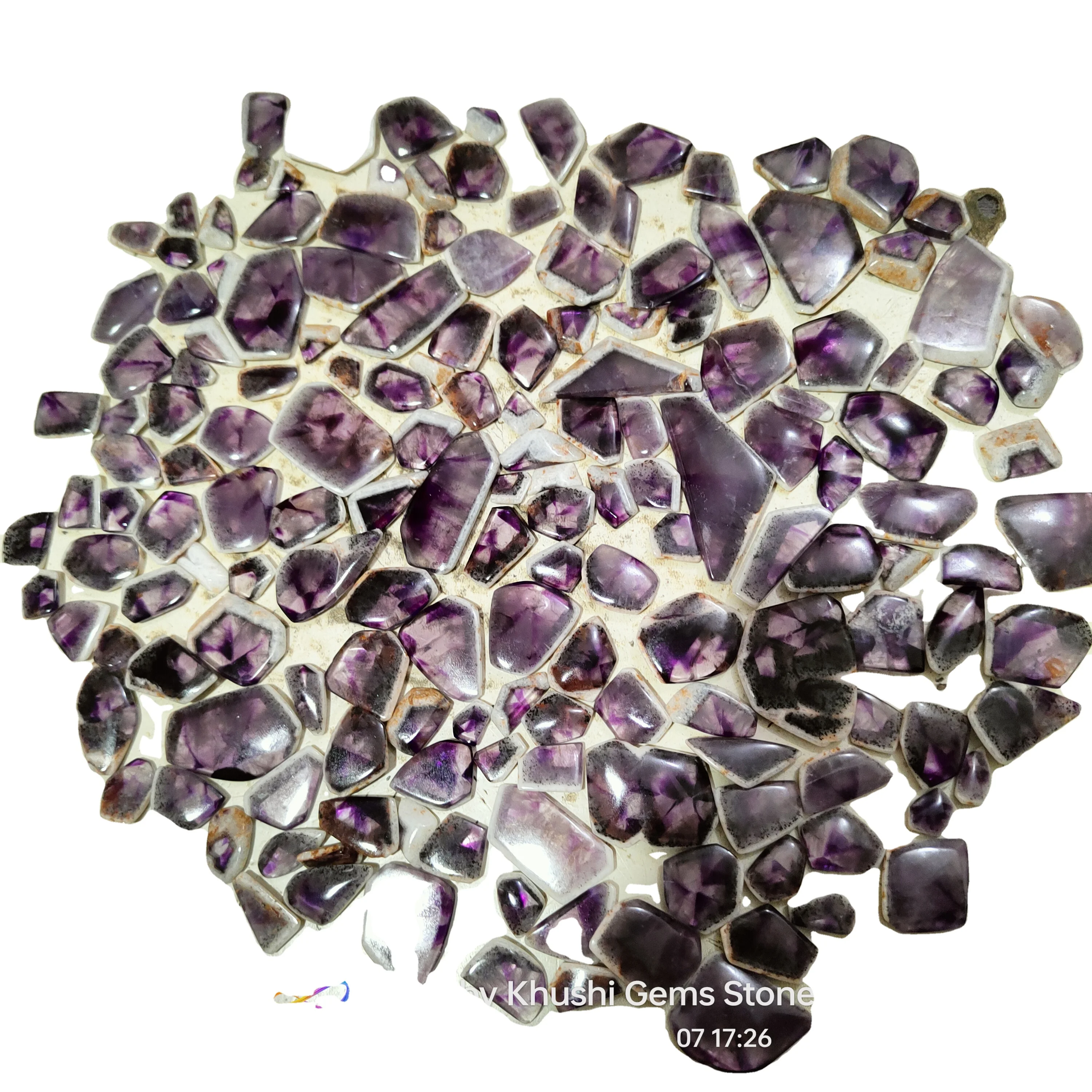 Wholesale Natural Amethyst Opal Shell Crystal Gemstones