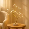 36 LED Golden Tree Pearl White Light