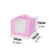 4 inches Extra Tall-Pink