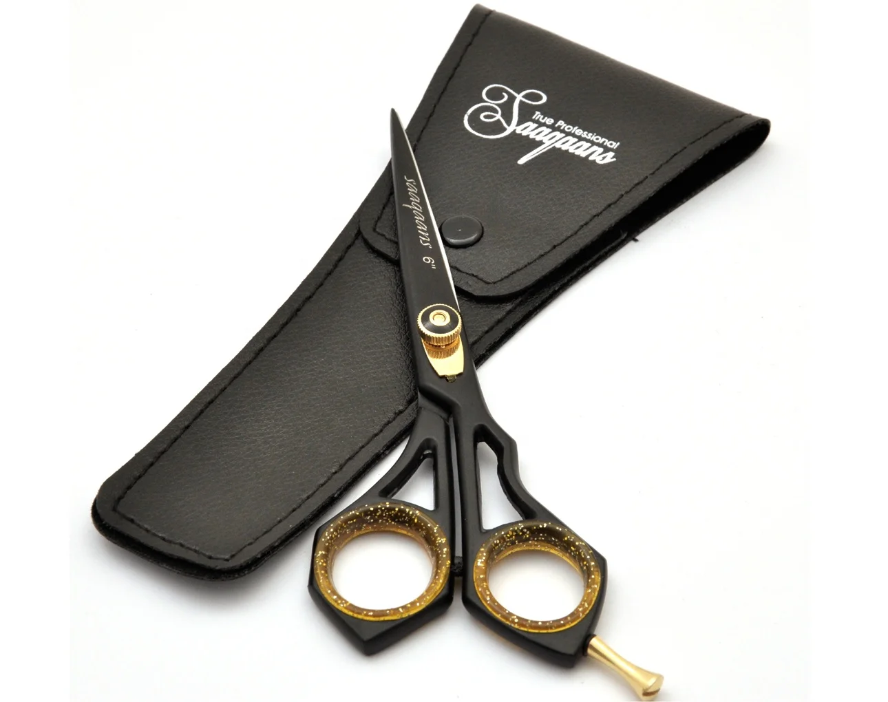 High Quality Customized Design Grooming Scissor Half Gold Plated