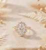 10K Gold Moissanite