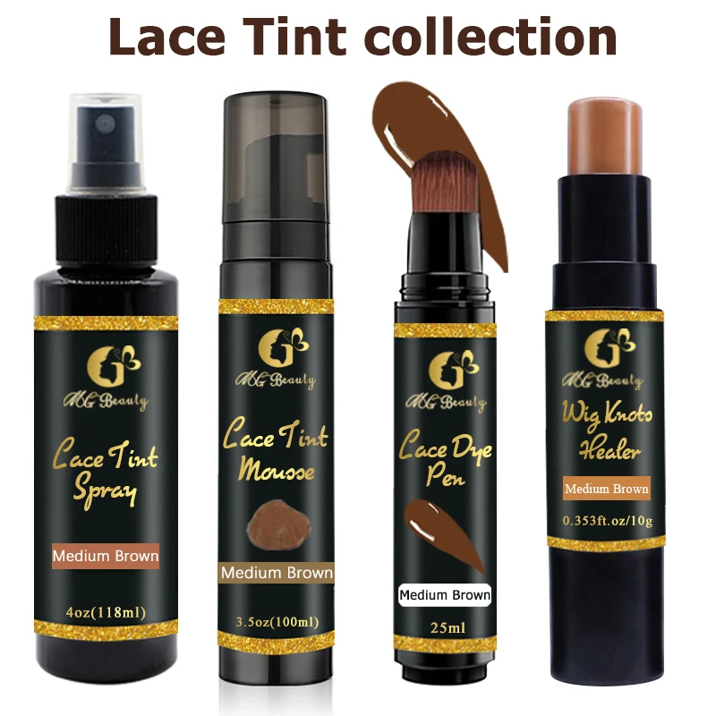 Private Label Custom Logo Permanent Color Hair Dye Pen Gel Root Touch up Stick Powder to Cover Gray Hair Dark Brown