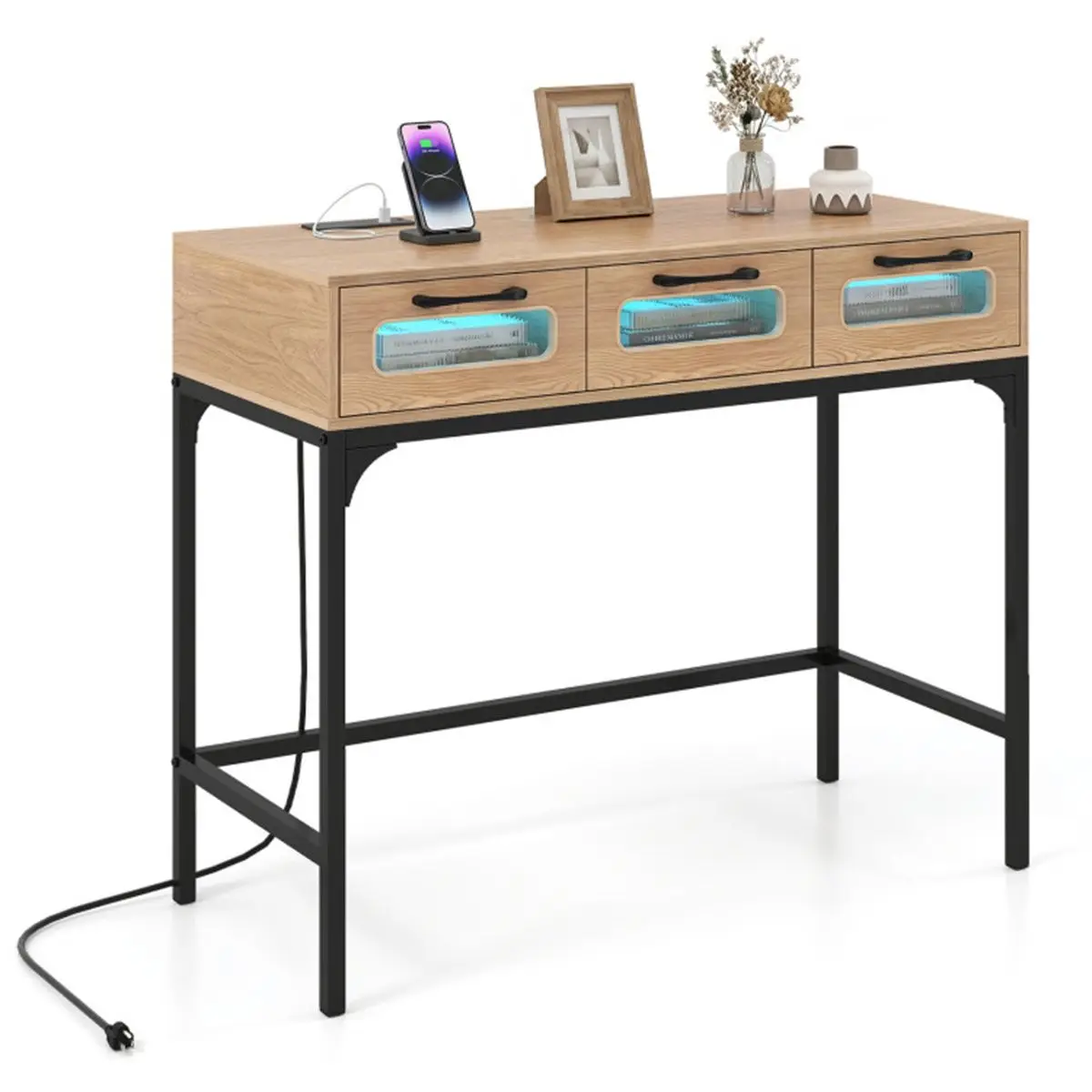 Elvarenae Luma Charging Console Table — product detail