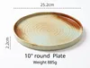 10" round Plate