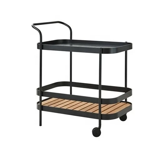 
 Декоративная металлическая тележка для отеля  