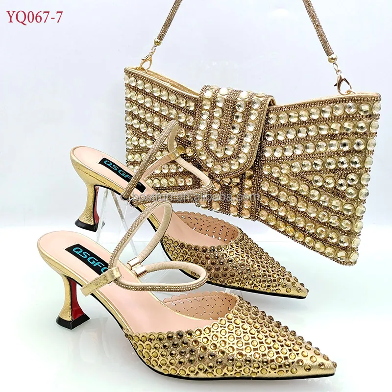 Ladies Italian Shoes and Bags Set
