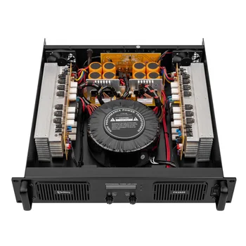 professional guitar amplifier with output 600watts 2channel class h 2u digital board amplifier audio