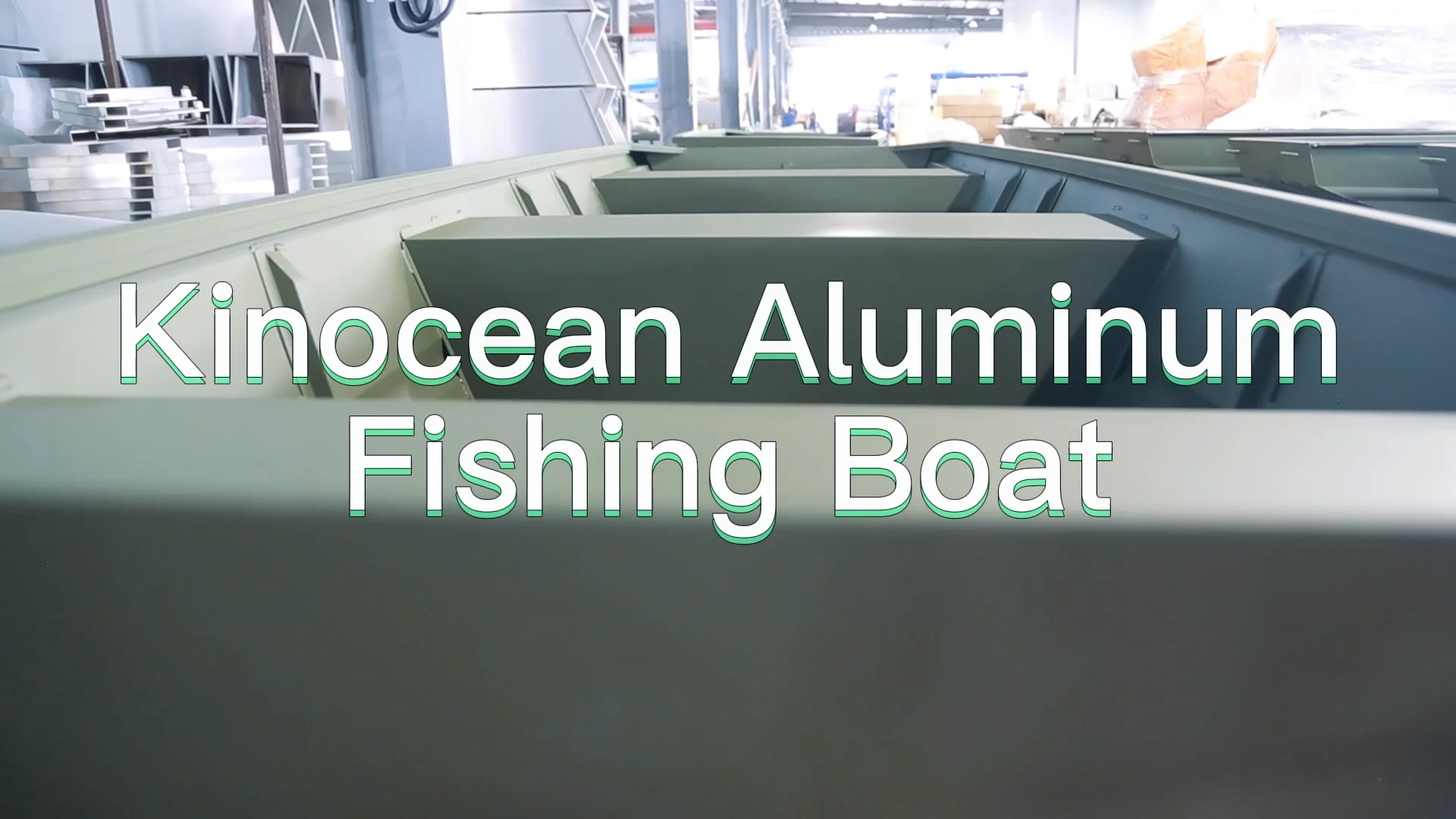 Kinocean Centre Console Fishing Jon Boat With All Aluminum For Sale