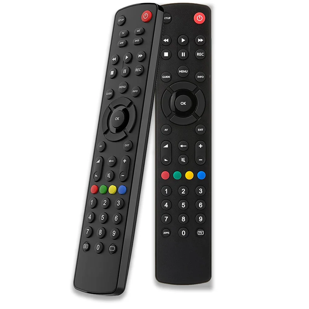 One for All Contour 4 Universal Remote Control Smart TV Set Top Box DVD Blu-ray and Audio Devices for All Brands URC1240