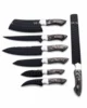 Stainless Steel & Black Wood