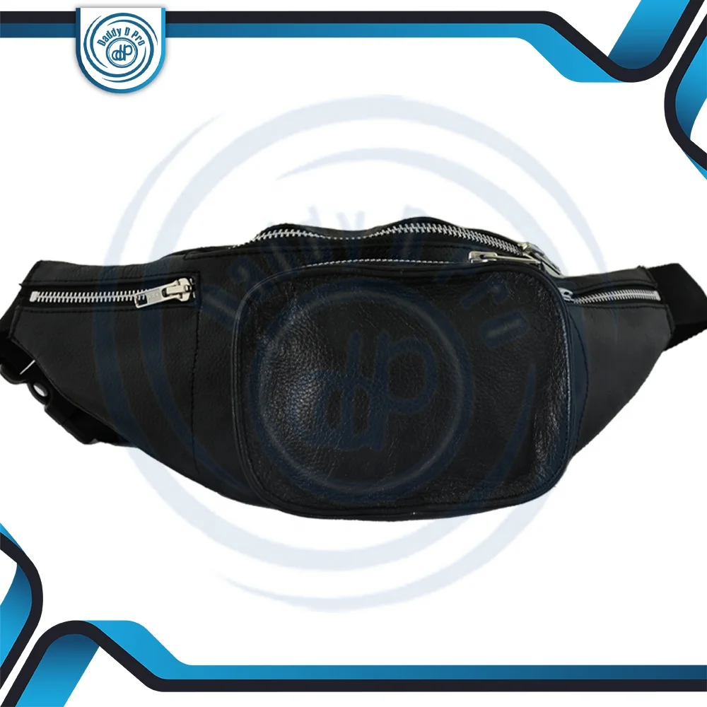 DADDY D PRO Genuine Leather Waist Pouch Compact Outdoor Sports Travel  Wallet Secure Anti-Theft Money Belt Long ISO CE Certified - Main Image