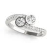 white gold tone