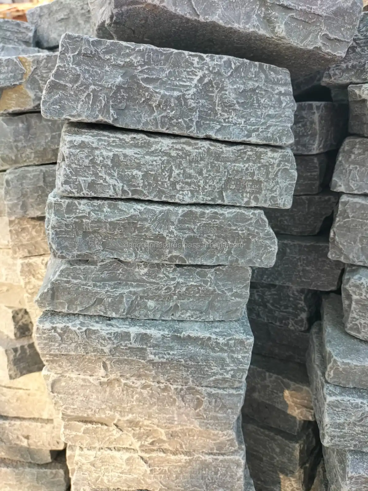High Quality Tandur Grey Limestone Tumbled Cobble Stone Pavers 14x20x5/7 cm Durable Farmhouse Design 5 Year Warranty Total