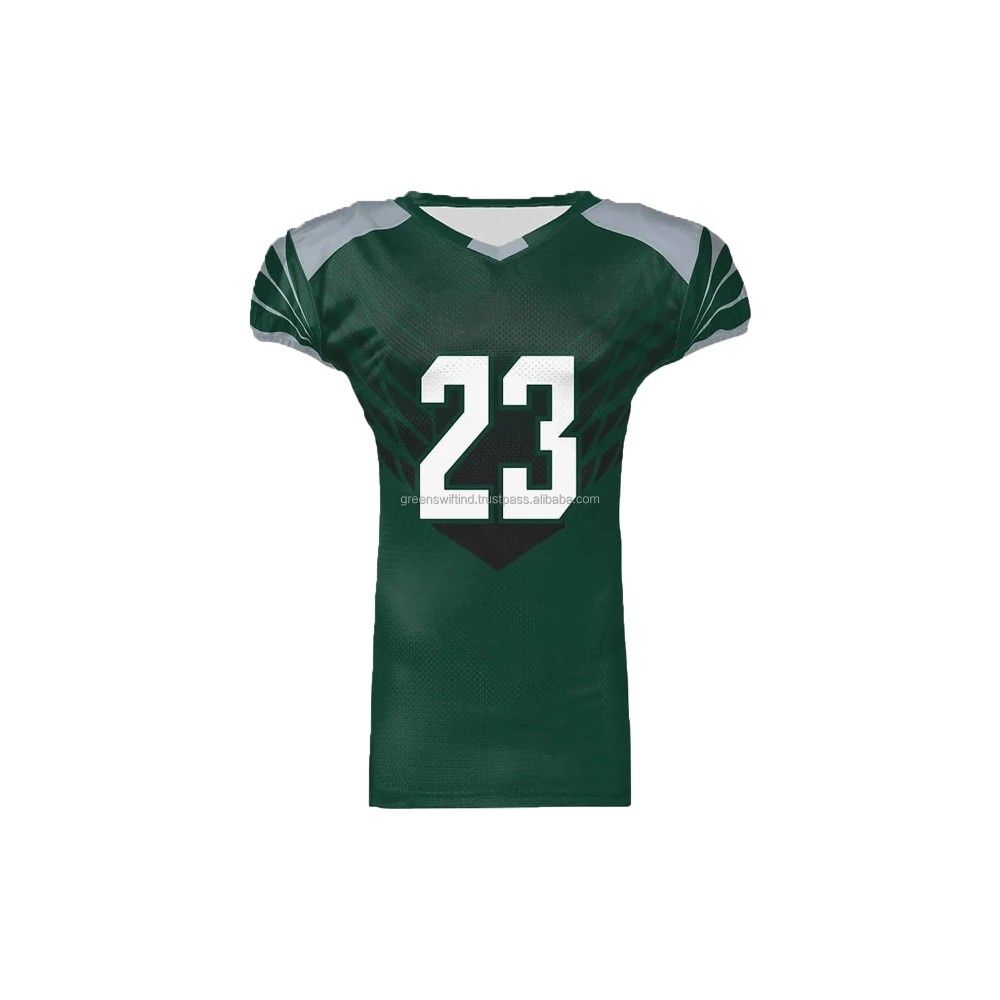 High Quality Custom American Football Jersey White Rugby Jersey