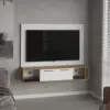 White / Natural Oak Color
