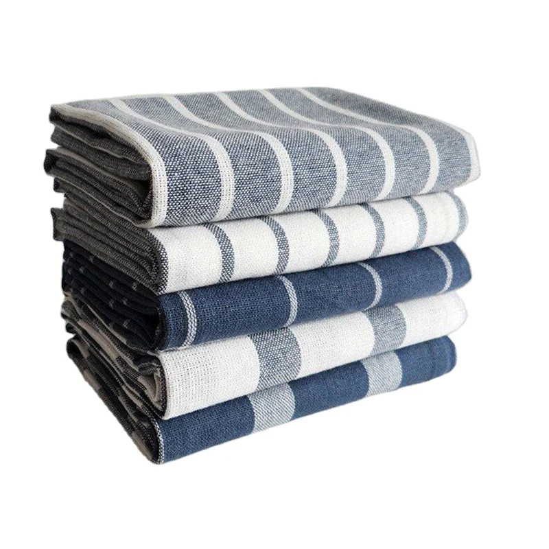 Organic Cotton Tea Towels Custom Kitchen Cloth Linen Cotton Kitchen