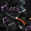 Obsidian Sharp Arrow Knife