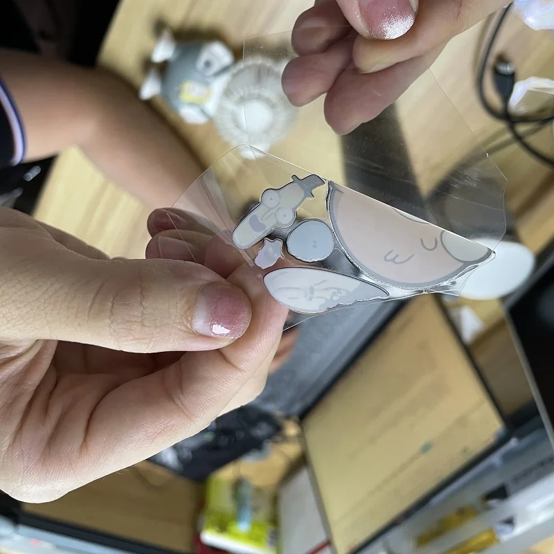 New UV DTF a and B Film Sticker AB Crystal Label Roll to Roll Metallic Glue 30cm Printer Varnish Printing Machine