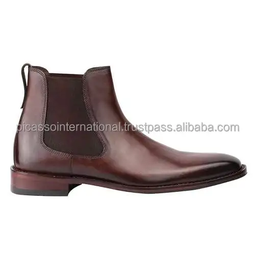 100% Genuine Quality Reasonable Price Formal Casual Wear Office Party Wear 100% Swede Genuine Leather Ancle Boot Shoes / Loafers