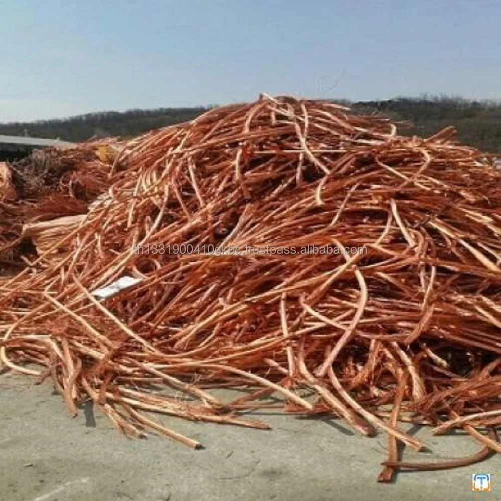 Thailand Copper Wire Scrap / Copper Scrap / Mill Berry Copper 99.99