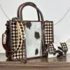 Black & Tan Checkered