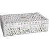 ivory floral inlay