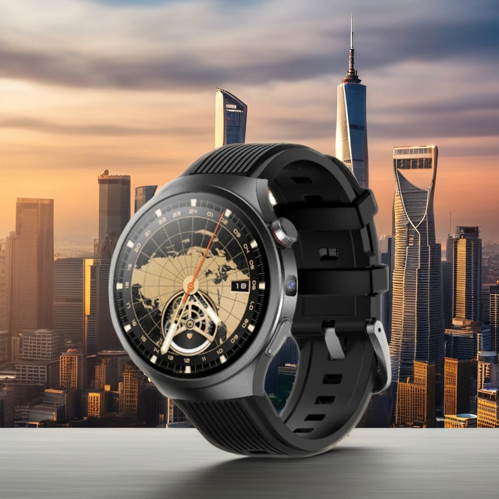 For Wonlex MT106 GPS Tracking Smartwatch for Adults & Children Android IP67 Waterproof GPS Smart Watch SOS for Kids Silicone Ban