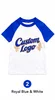 Royal Blue & White