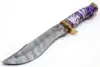 Purple & Pearl White Handle